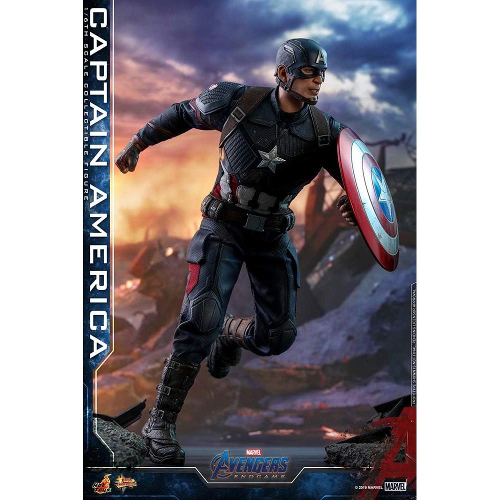 Figura de Acción Capitán América Hot Toys 30.48 cm HT904685
