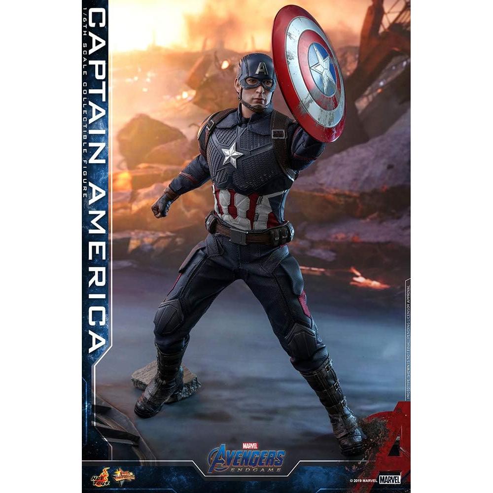Figura de Acción Capitán América Hot Toys 30.48 cm HT904685