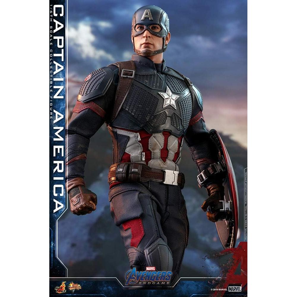 Figura de Acción Capitán América Hot Toys 30.48 cm HT904685