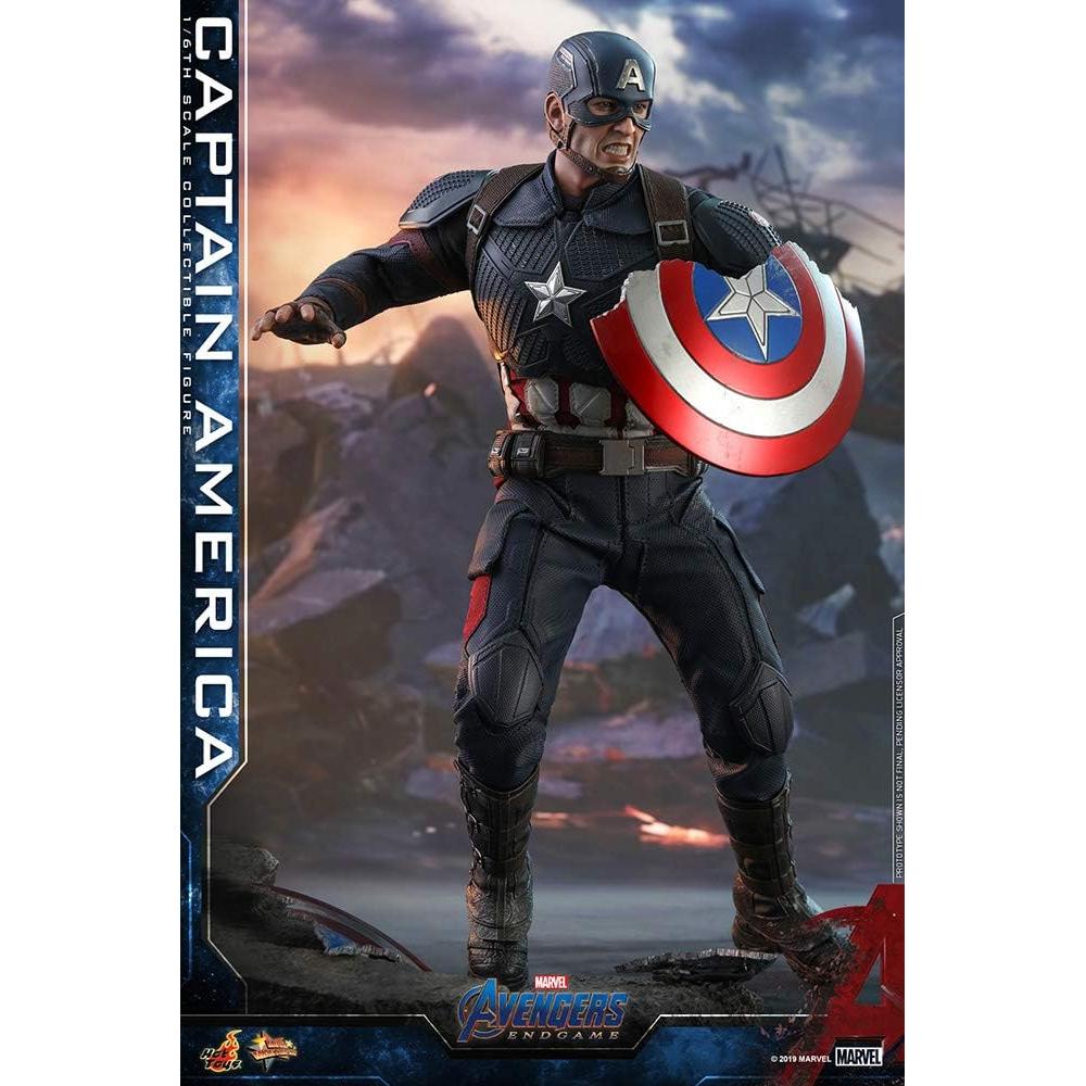 Figura de Acción Capitán América Hot Toys 30.48 cm HT904685