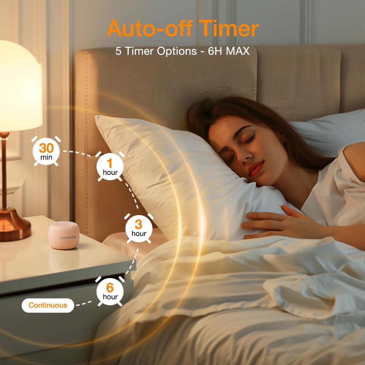 Máquina de Sonido Blanco Portátil FLOWTUNE B71 - 18 Sonidos