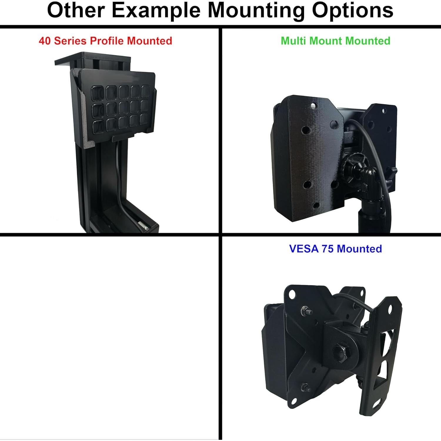 Soporte de Montaje Universal ESDMK2 para Elgato Stream Deck MK.2