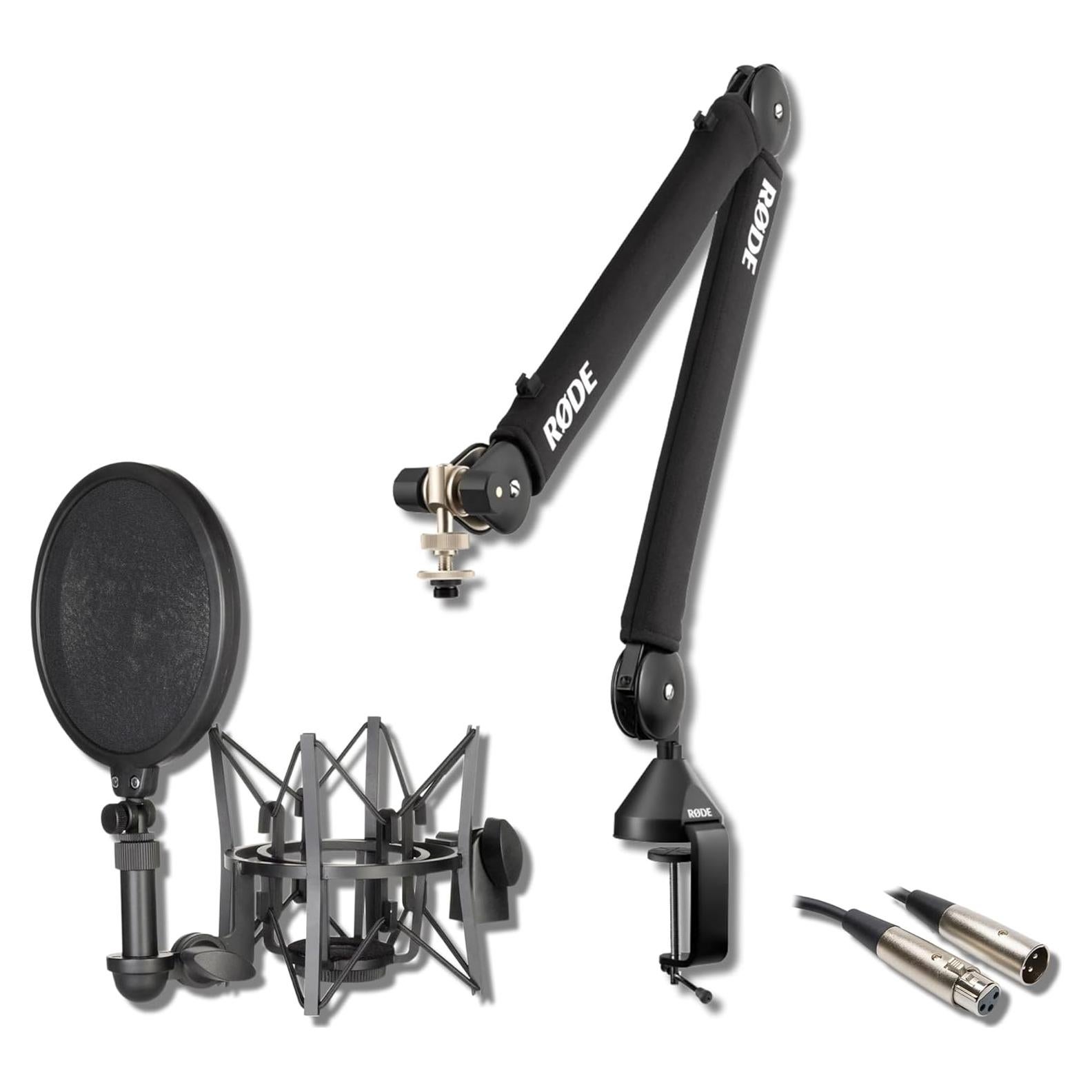 Brazo de Micrófono Rode PSA1+ con Montura SM6 y Cable XLR 3m