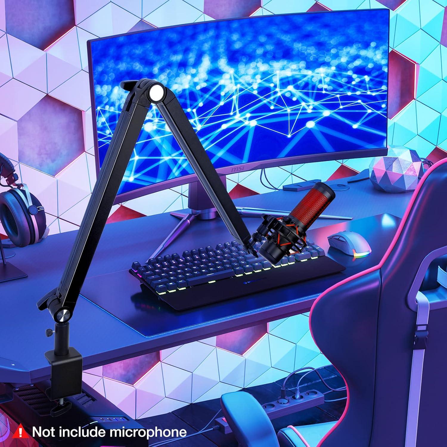 Brazo de Micrófono Ajustable SUNMON para Blue Yeti y más