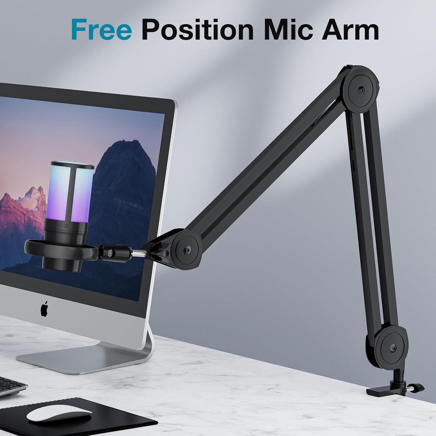Soporte de Micrófono InnoGear Boom Arm 2.0 kg Ajustable