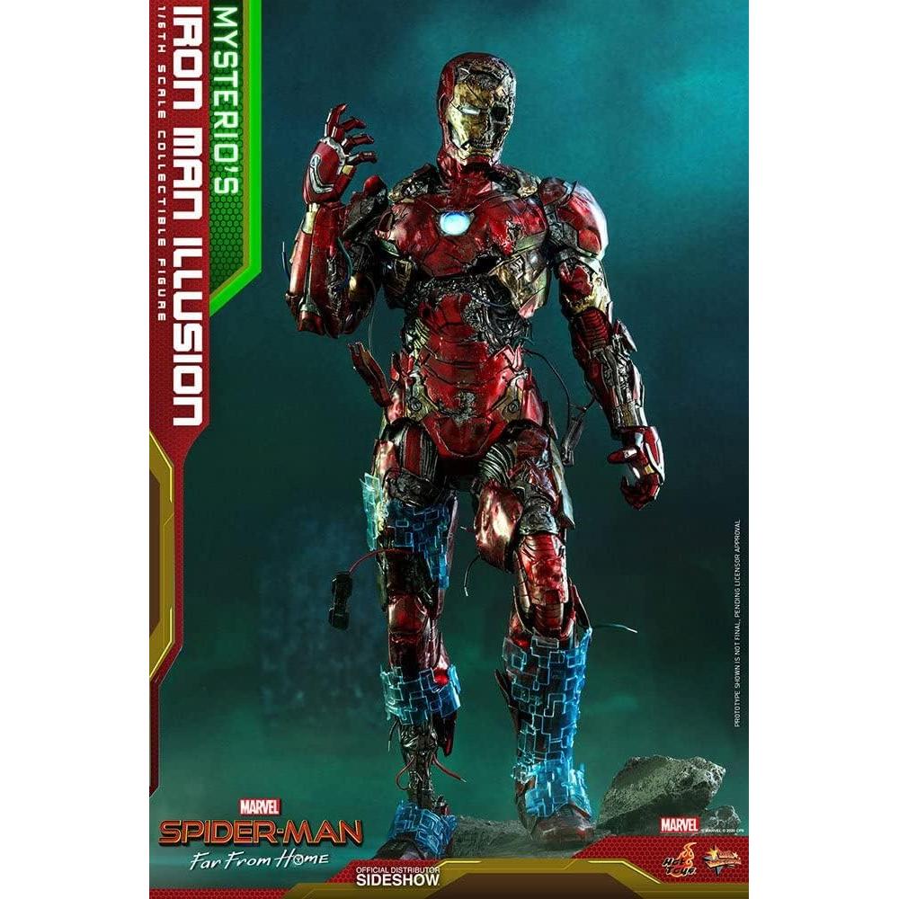 Figura de Acción Hot Toys Mysterio Ilusión Iron Man 32 cm