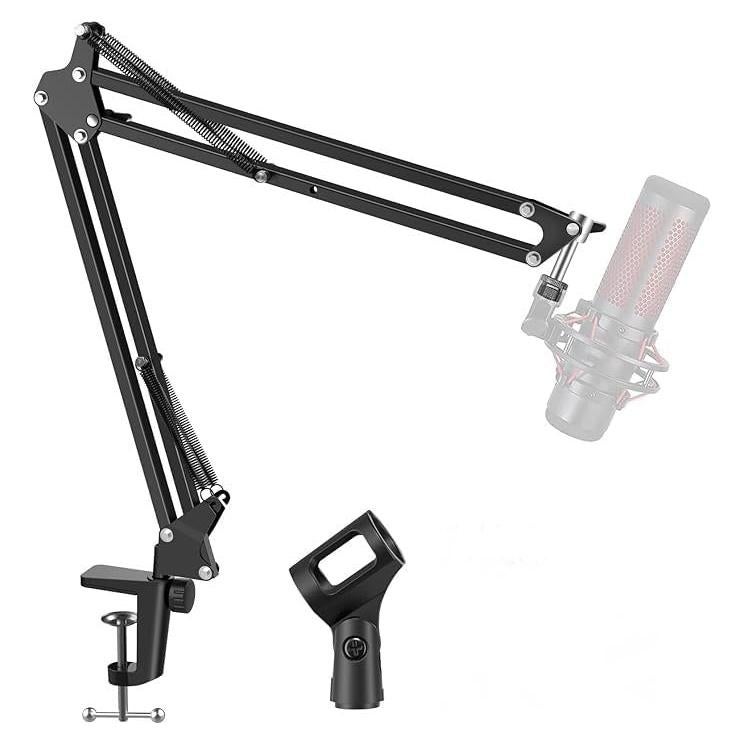 Soporte de Micrófono Boom IJESA para Blue Yeti y más, Negro