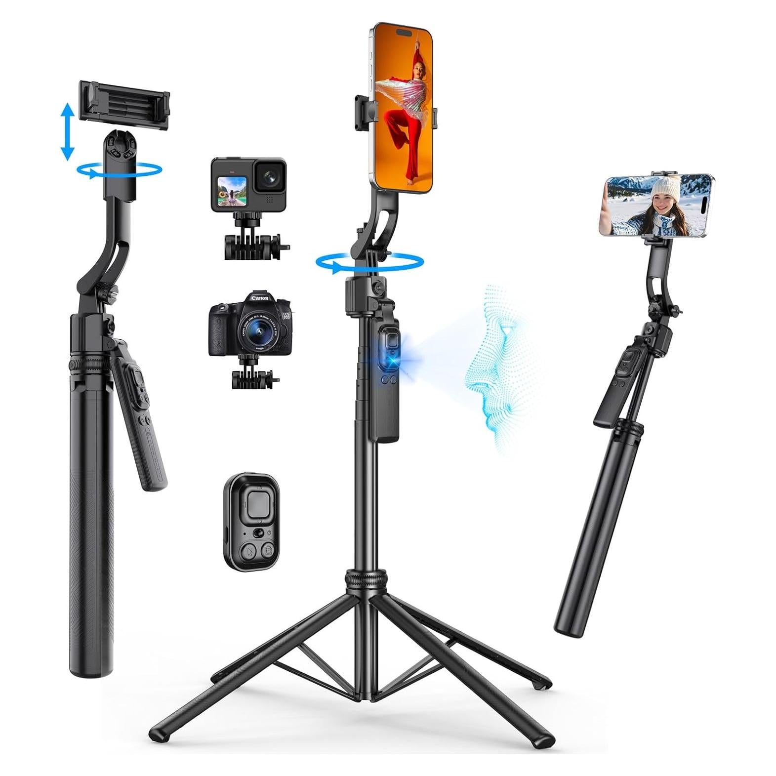 Trípode Auto Seguimiento de Cara Fourpillars 172.72 cm