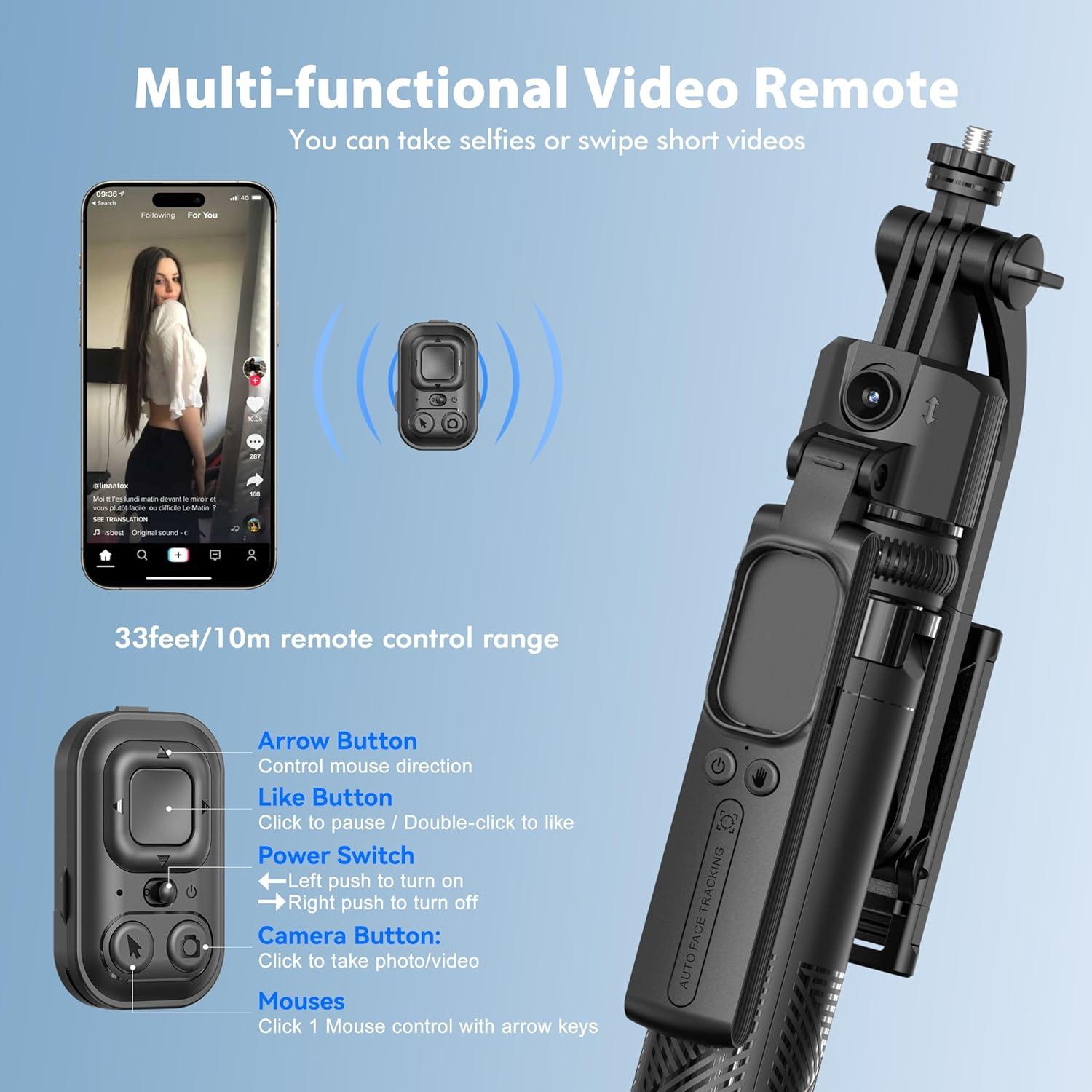 Trípode Auto Seguimiento de Cara Fourpillars 172.72 cm