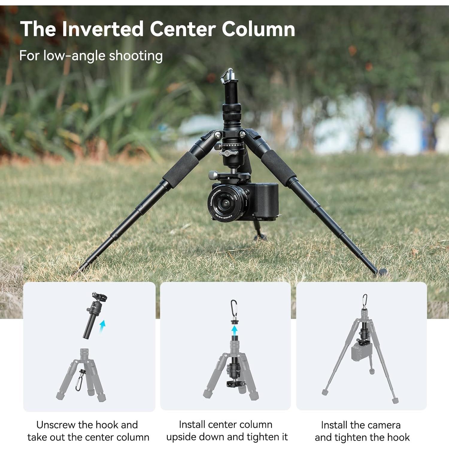 Trípode Mini de Aluminio SmallRig VT-20 para Cámara DSLR 50.8 cm