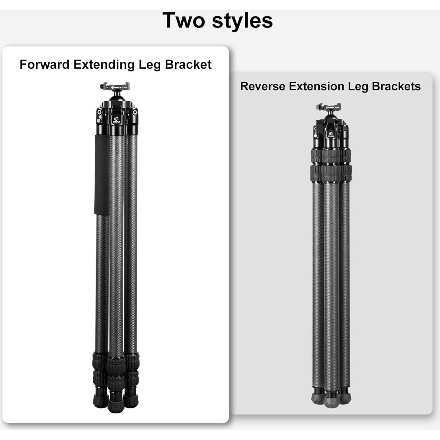 Trípode de fibra de carbono Fanaue HT-2830-30 para caza