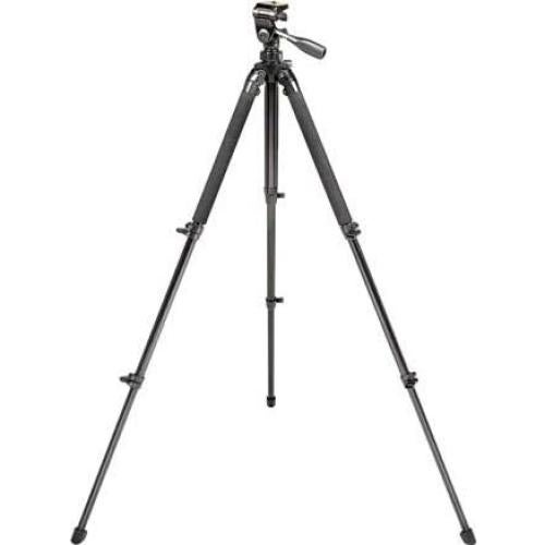 Trípode Avanzado Bushnell para Binoculares y Cámaras - Aluminio Negro