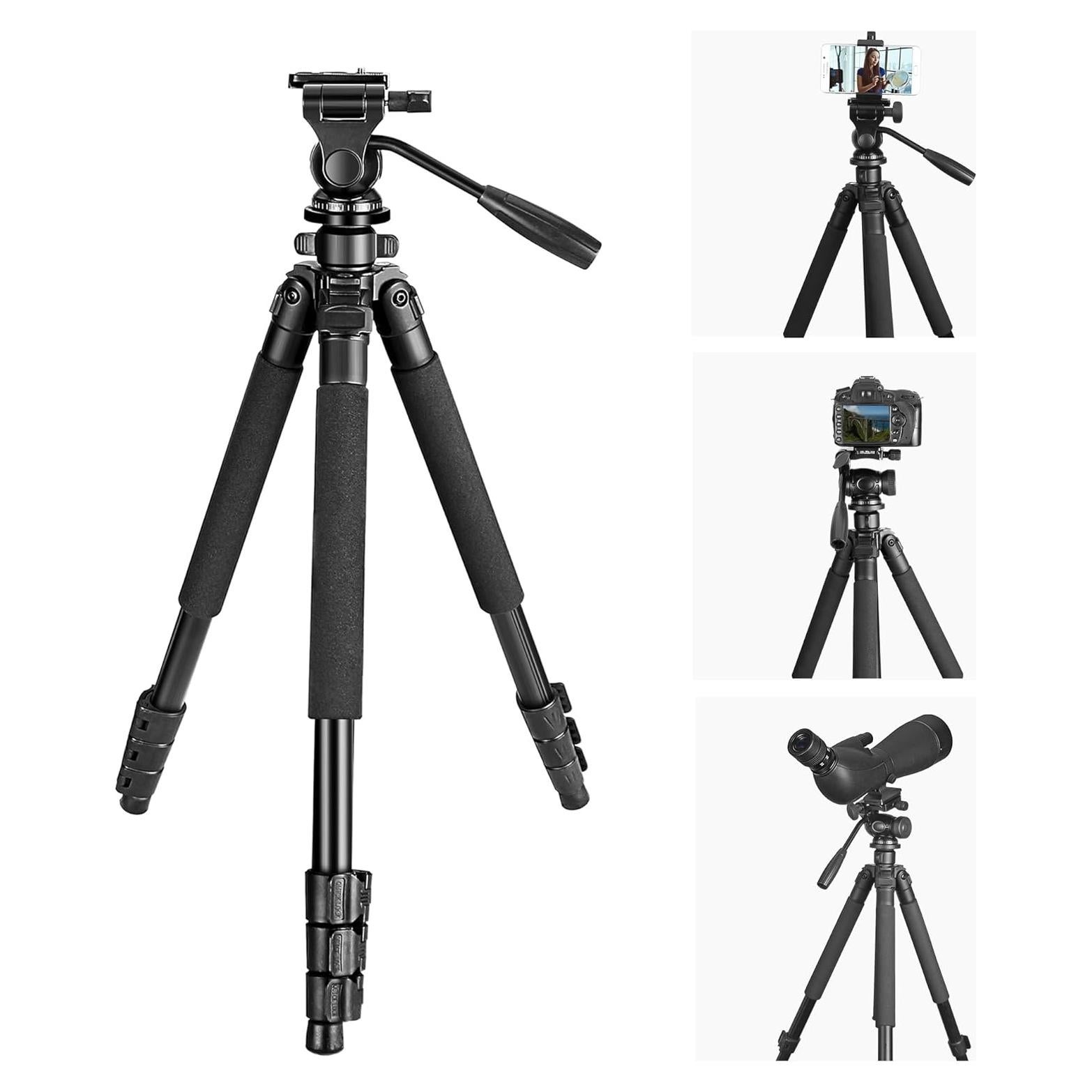 Trípode Portátil de Viaje Celticbird 58.4-164 cm para Cámaras