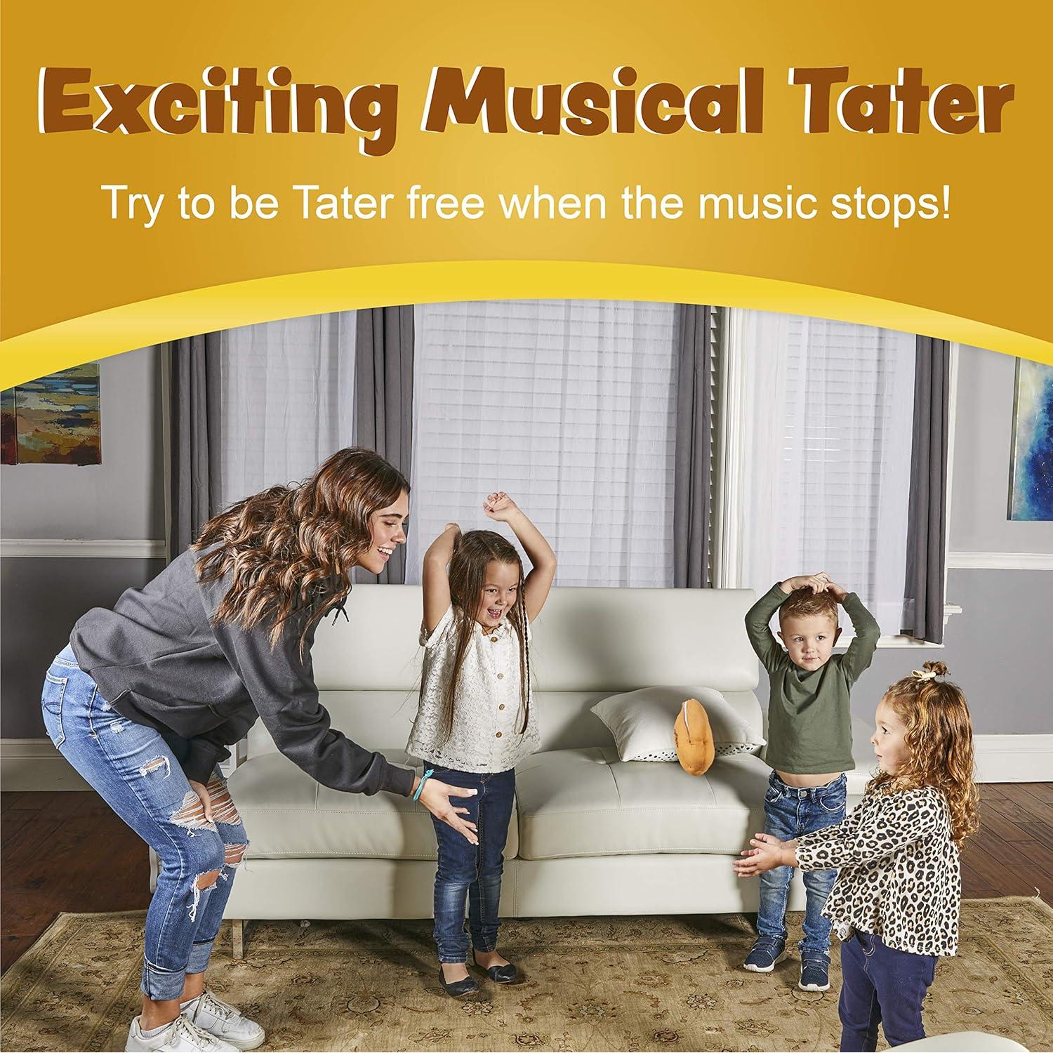 Juego Musical Tater Toss Squirrel - Peluche para Niños