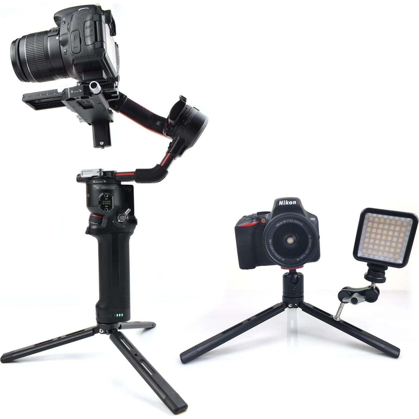 Trípode Mini de Aluminio EaxanPic para Gimbals y Cámaras