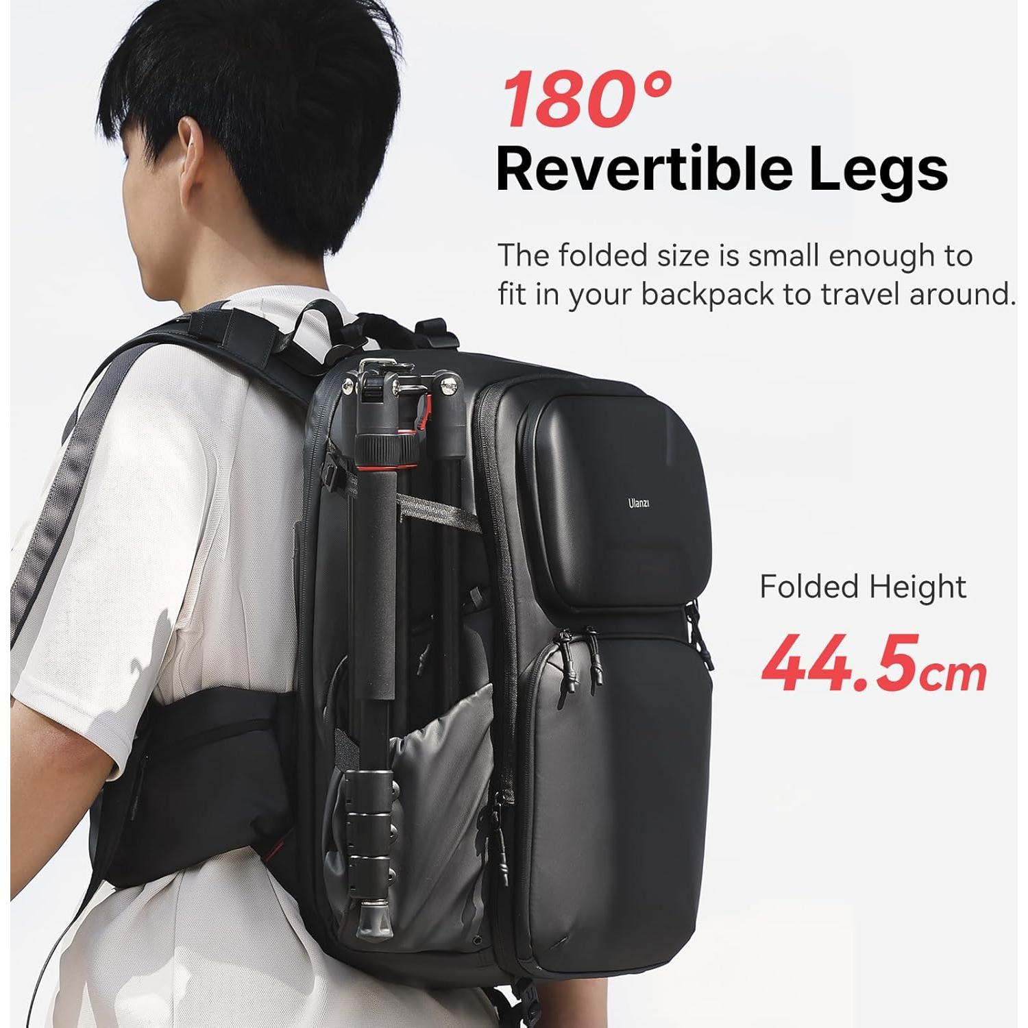 Trípode ULANZI TT31 Plegable 2 en 1 Monopie 60-184 cm