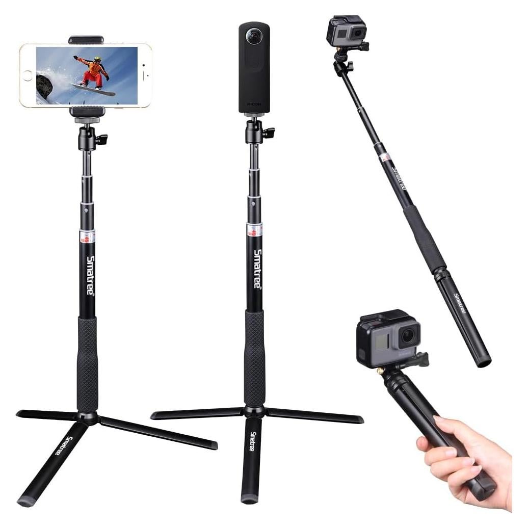 Palo Selfie Telescópico Smatree SmaPole Q3S con Trípode