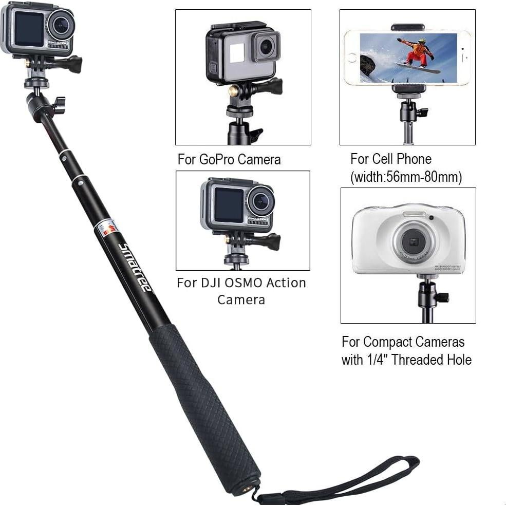 Palo Selfie Telescópico Smatree SmaPole Q3S con Trípode