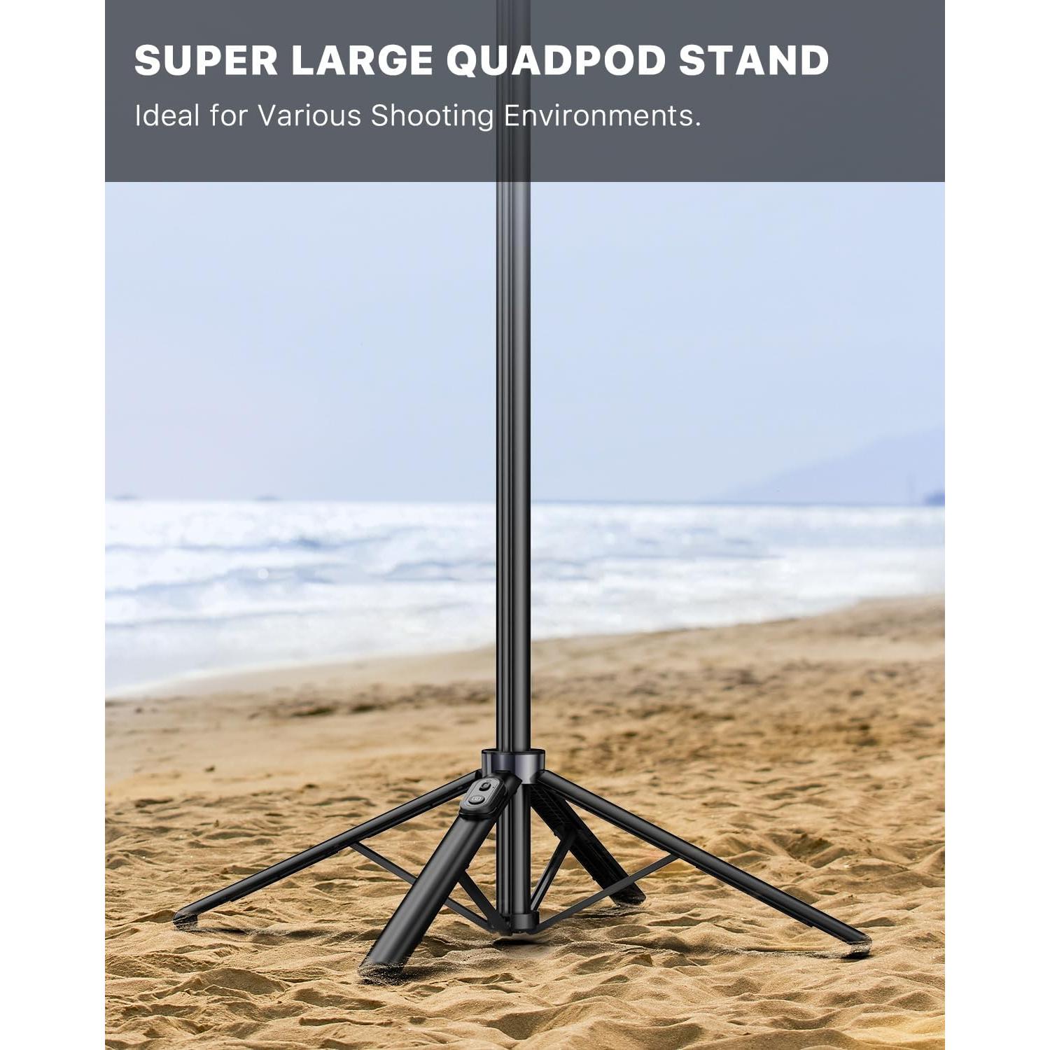 Luz de Anillo Selfie M MYBAT PRO con Trípode 182.88 cm