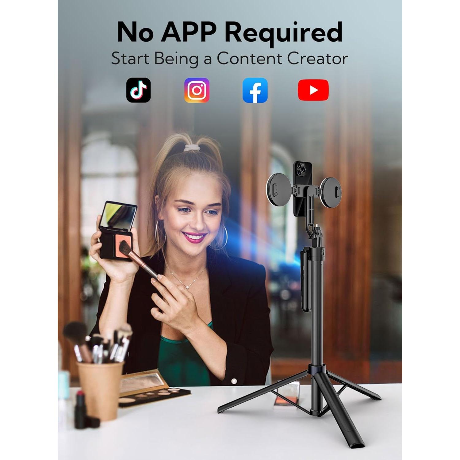 Trípode Automático para Teléfono Uskeyvision UTK-02 con Luz