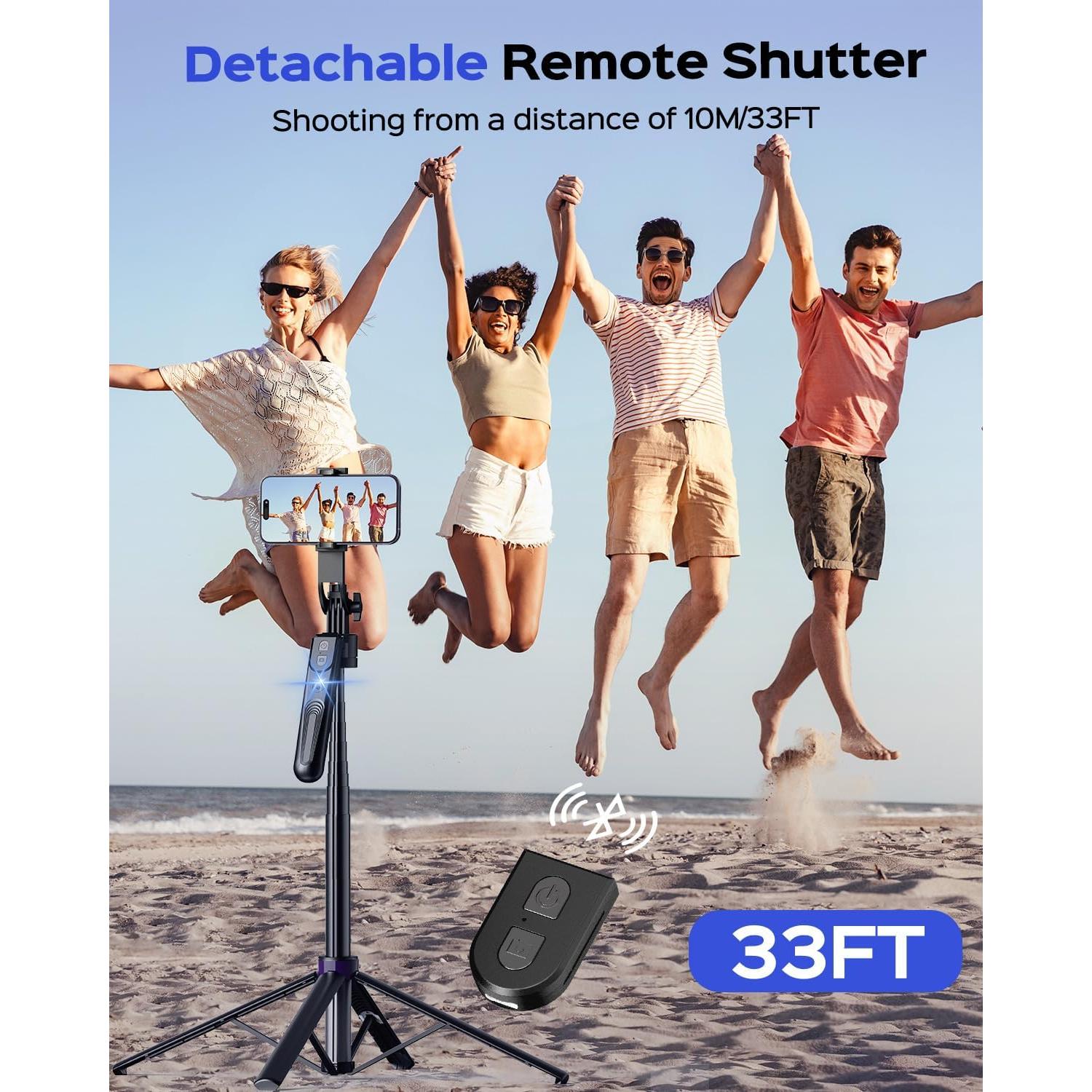 Trípode Automático NEMOVA 68" Seguimiento Facial Control Remoto