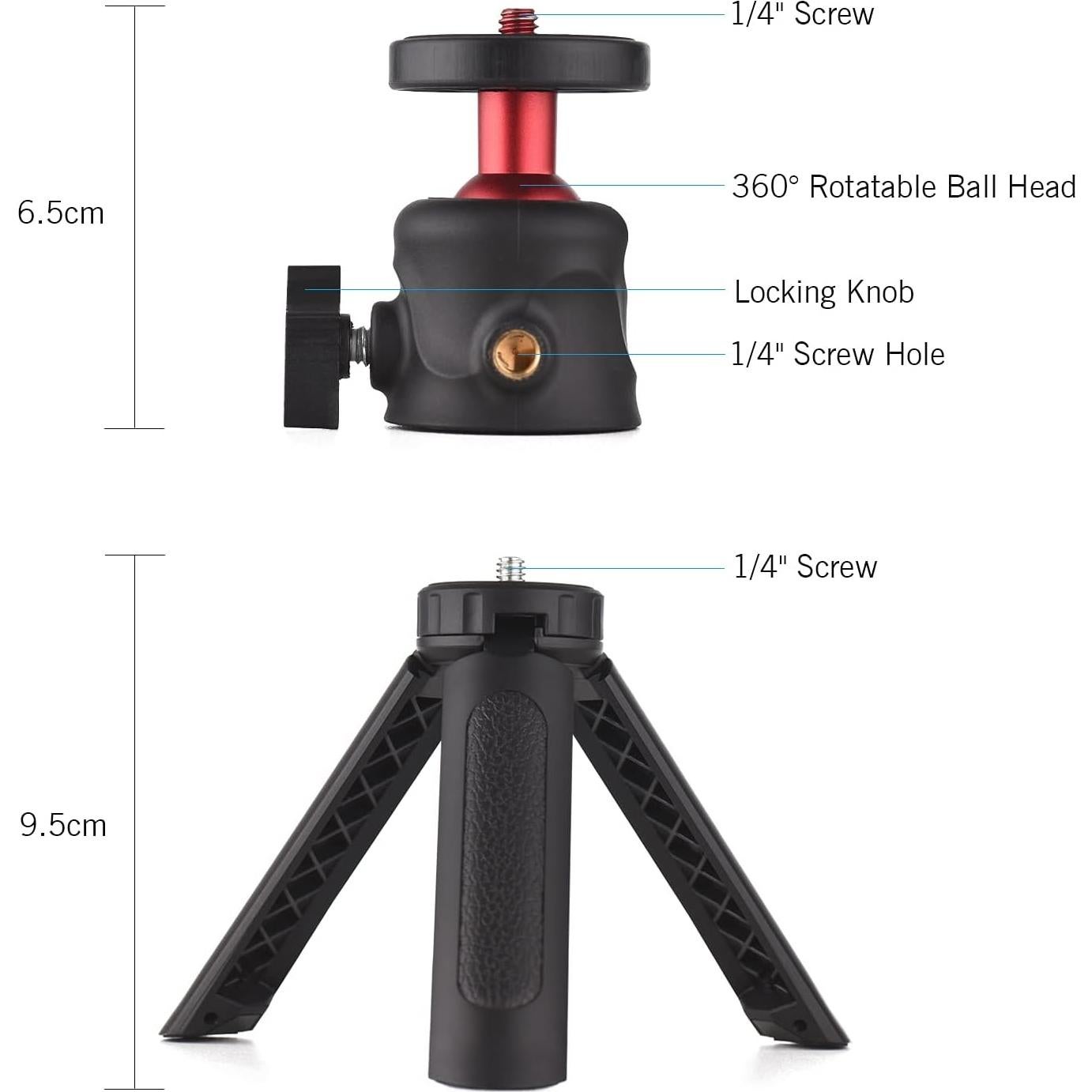 Kit de Video Multifuncional Andoer para Smartphone con Tripode