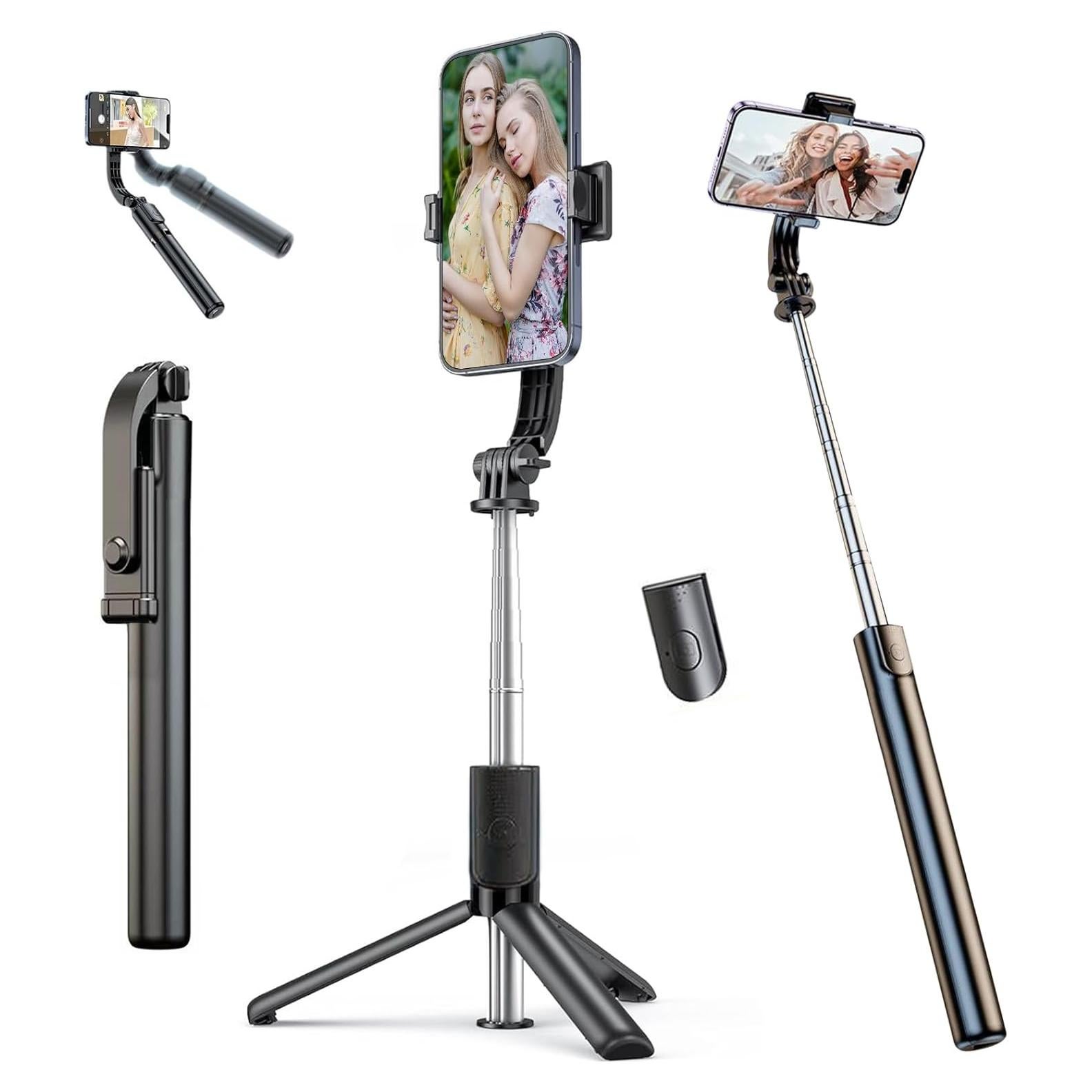 Trípode y Palo de Selfie GOGARA Extensible con Control Remoto