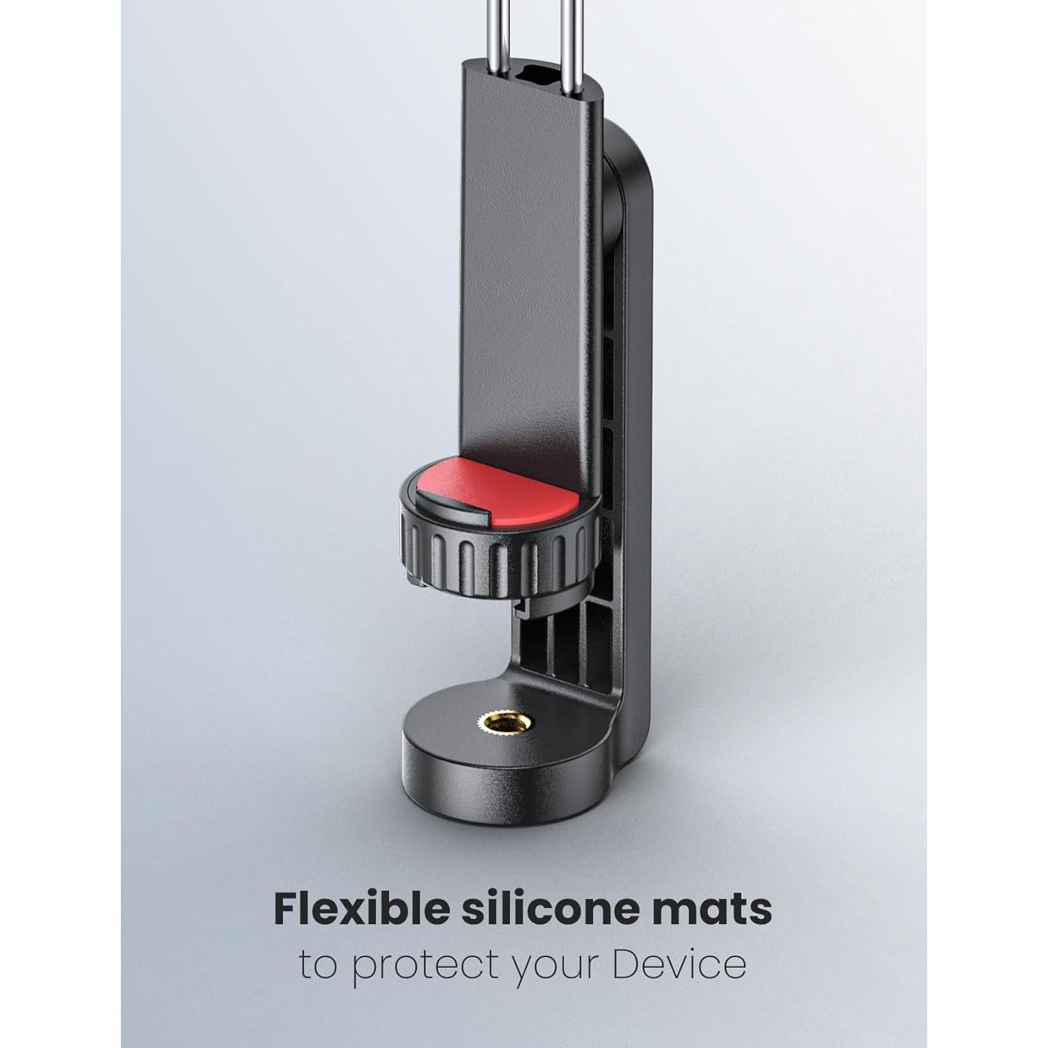 Soporte de trípode para teléfono Yumazla con clip ajustable