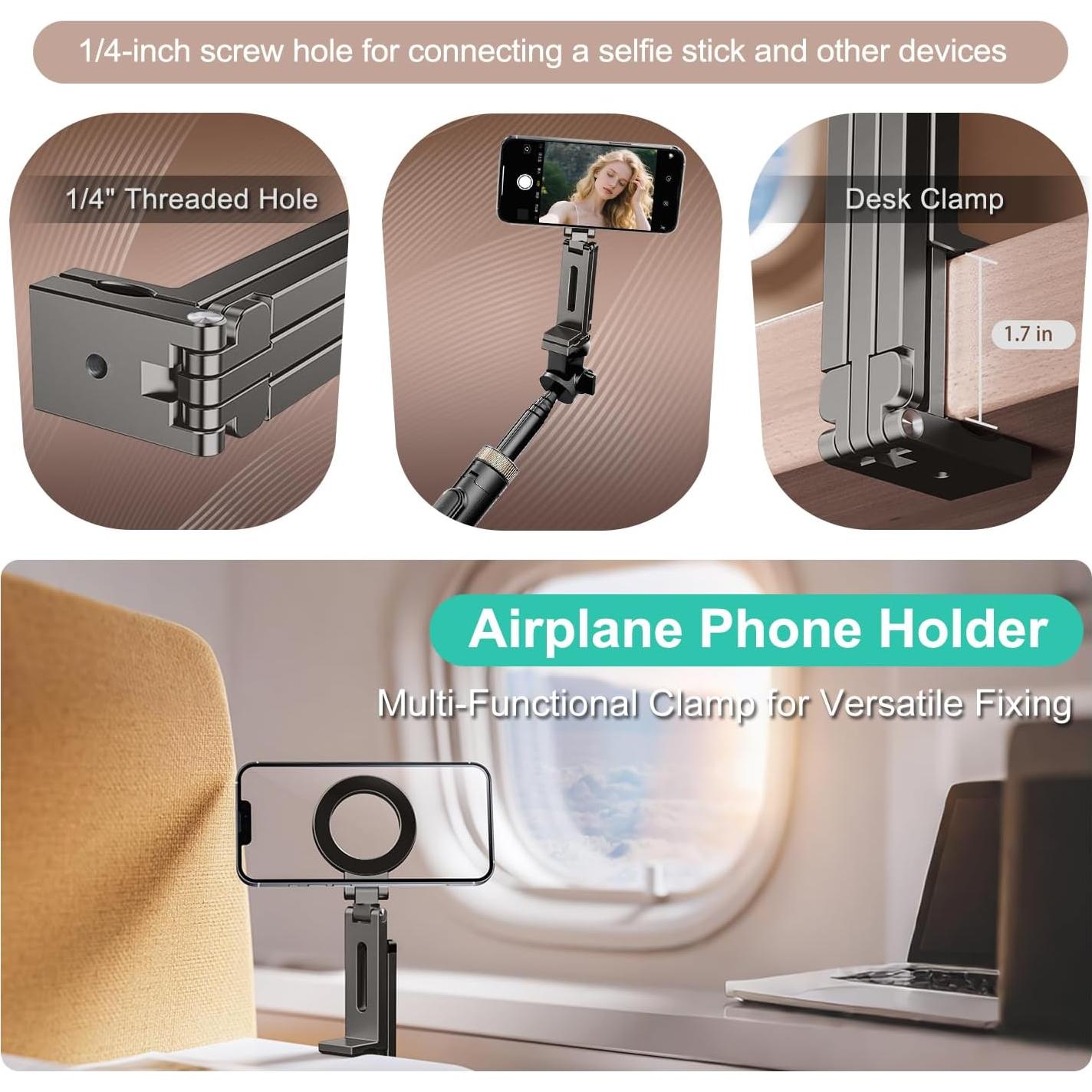 Soporte de trípode magnético Jkoailiwi para teléfono - 145g