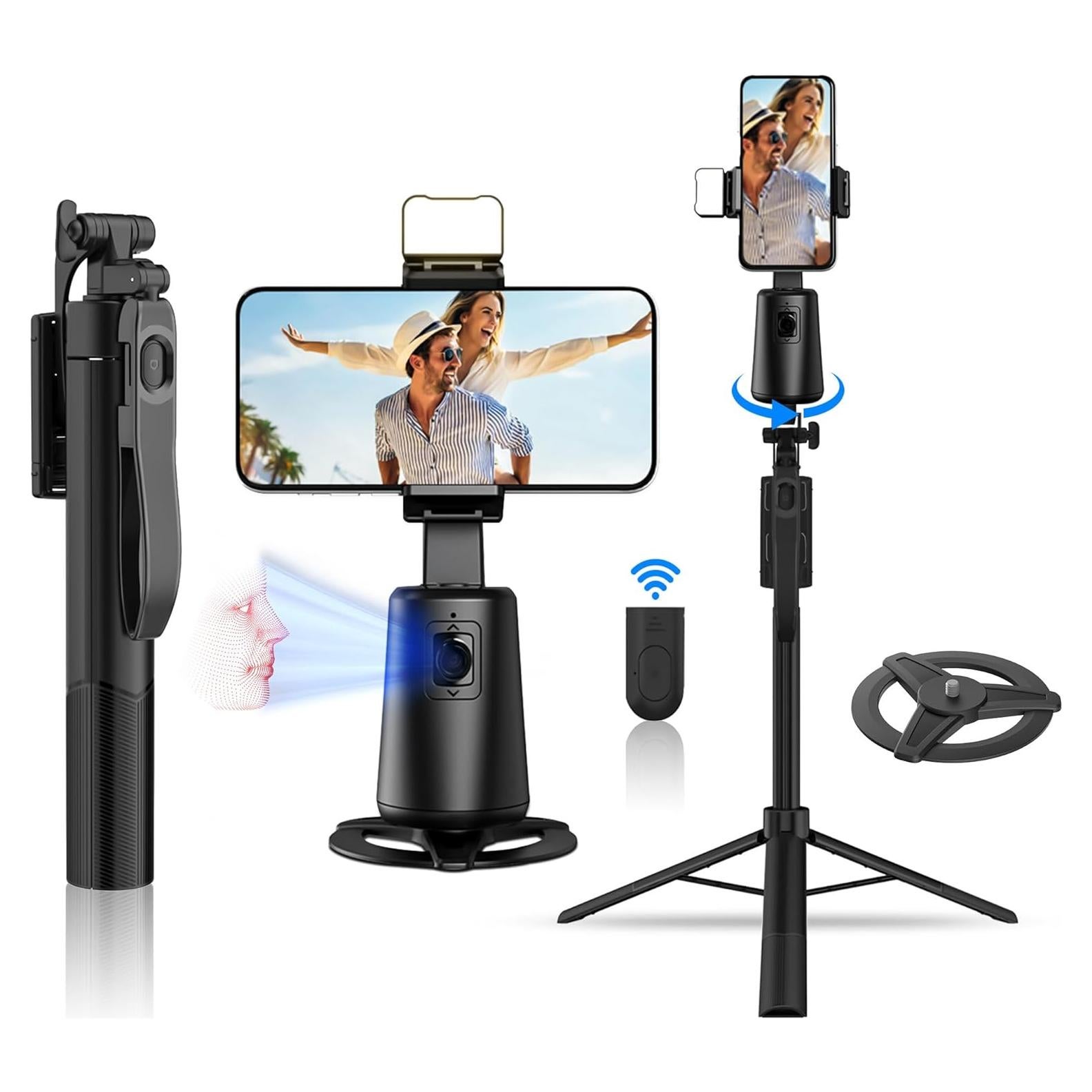 Trípode Automático LYSOATUR 67" Seguimiento Facial 360°