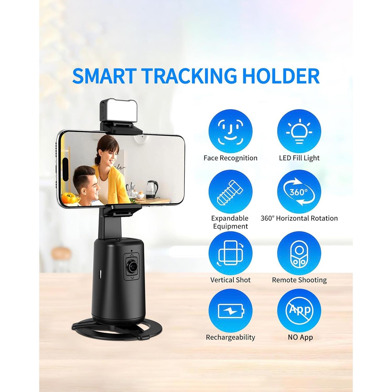 Trípode Automático LYSOATUR 67" Seguimiento Facial 360°