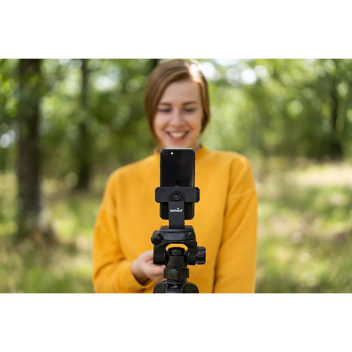 Adaptador de Montaje para Teléfono DaVoice, Soporte 360°