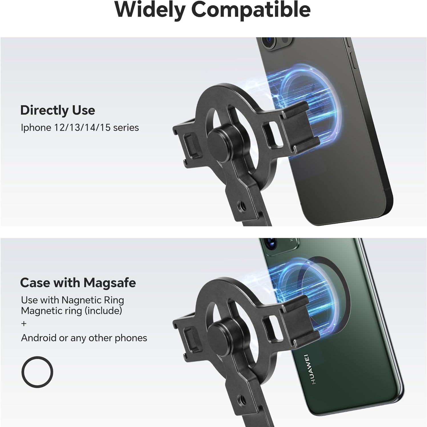 Soporte de trípode FANAUE para teléfono con zapata fría