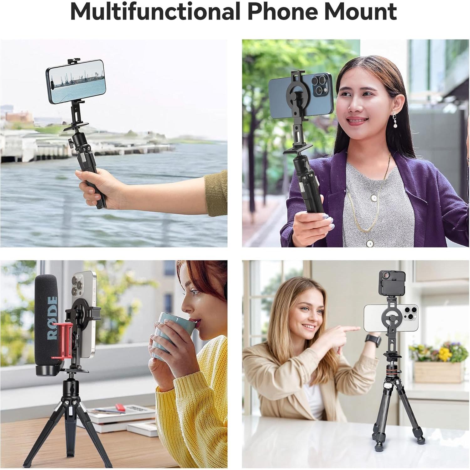 Soporte de trípode FANAUE para teléfono con zapata fría