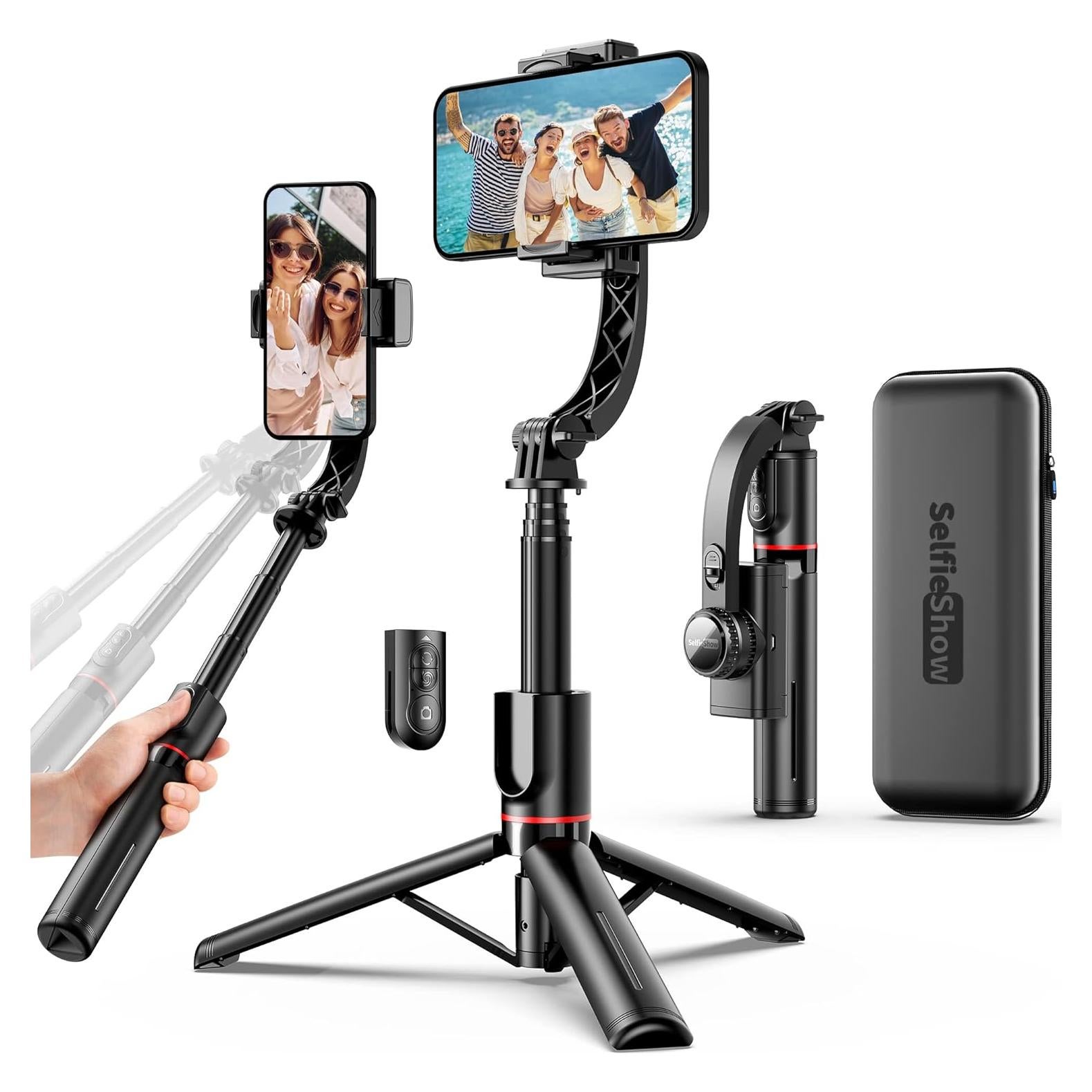 Estabilizador Gimbal Smartphone LDP 360° Control Remoto