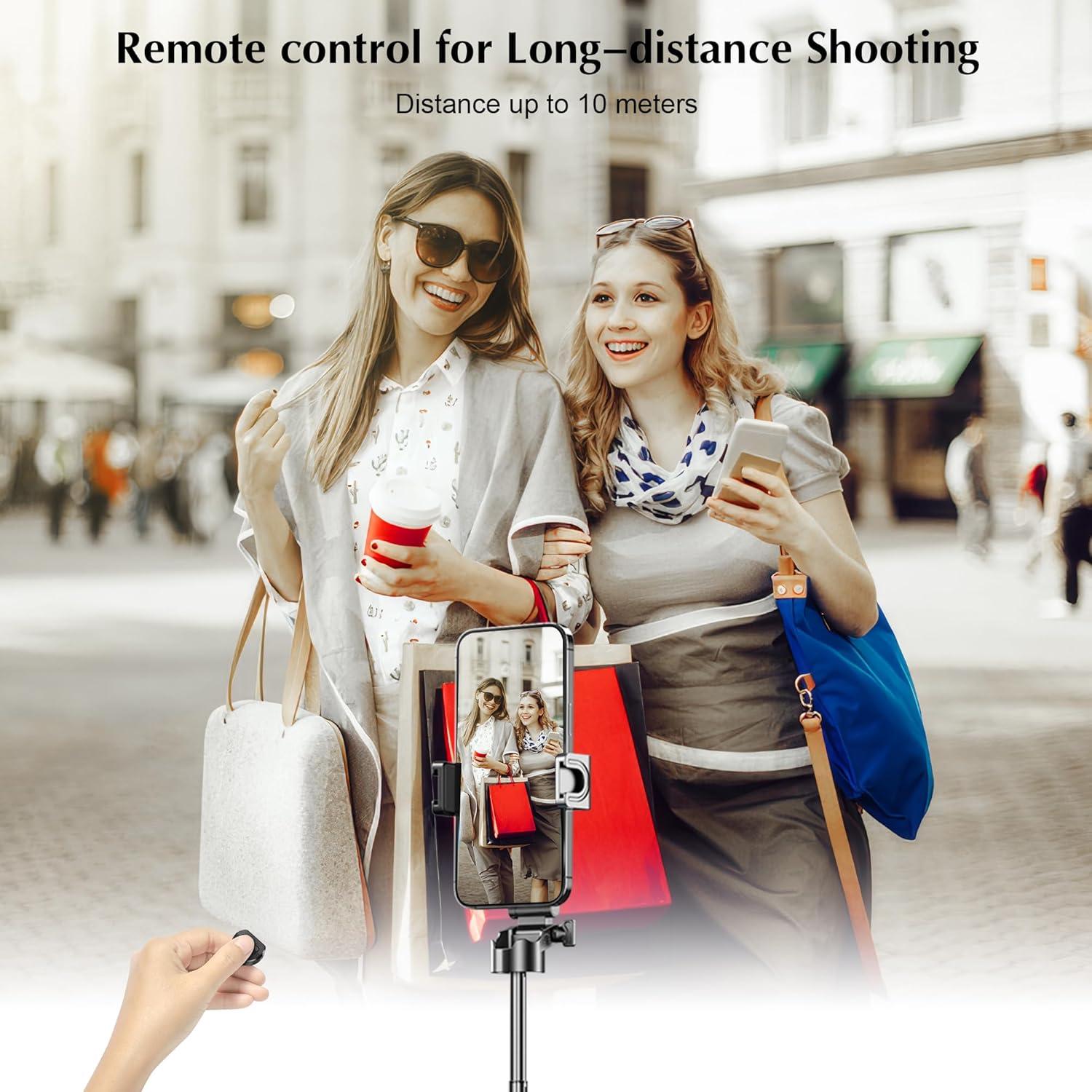 Mini Trípode Selfie EUG-PRODUCTS con Control Remoto 10m