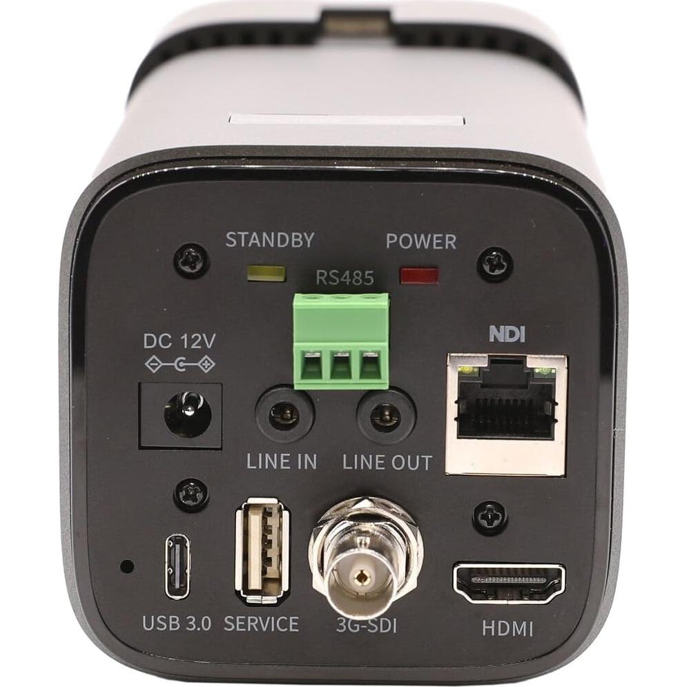 Cámara PTZOptics Studio 4K Gris Zoom Óptico 12x Streaming