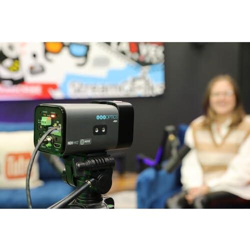 Cámara PTZOptics Studio 4K Gris Zoom Óptico 12x Streaming