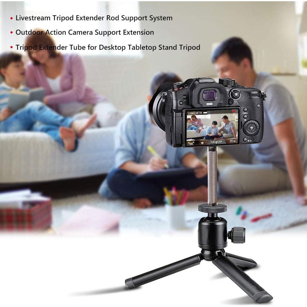 Varilla Extensora Universal KOROAO 12 cm para Trípode