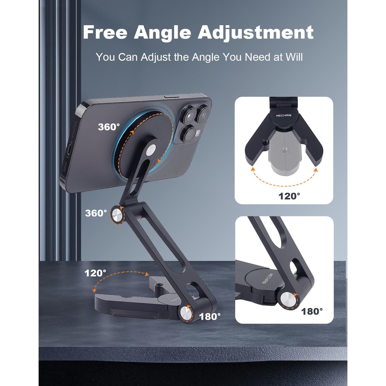 Soporte Magnético Plegable Came-TV 814001 para iPhone 16/15/14