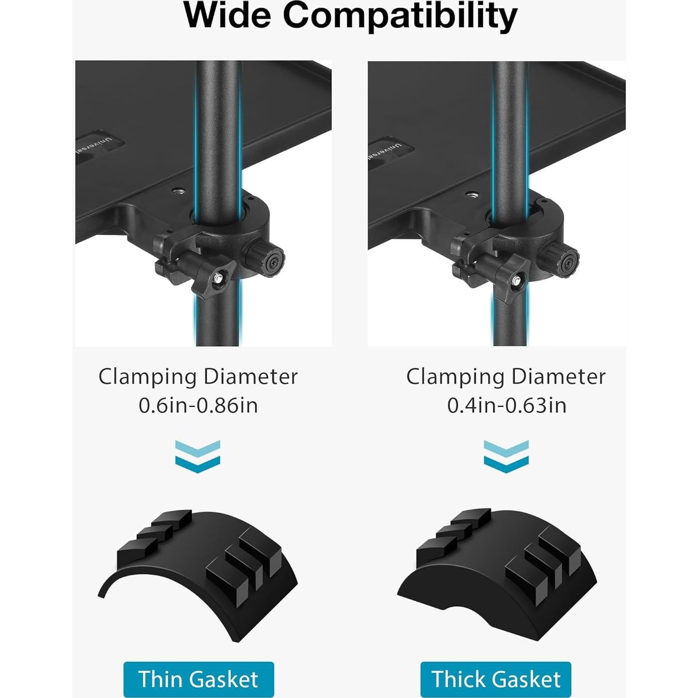 Bandeja Soporte Micrófono InnoGear Ajustable 26.9x20.6cm