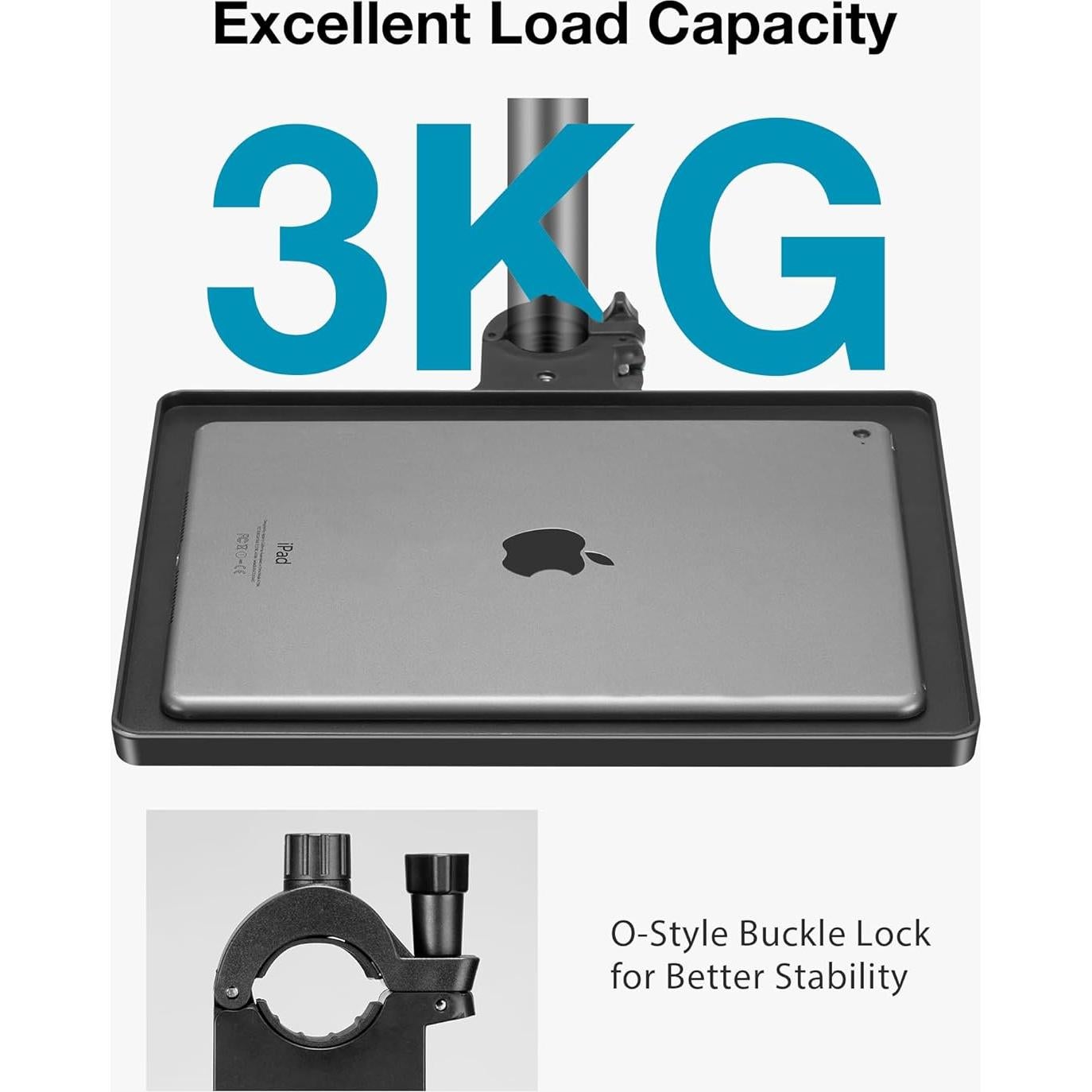 Bandeja Soporte Micrófono InnoGear Ajustable 26.9x20.6cm