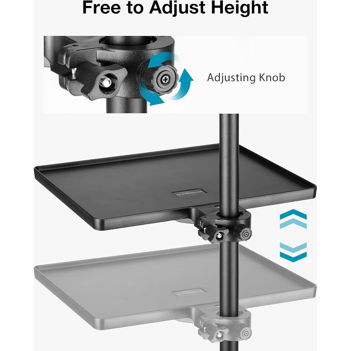 Bandeja Soporte Micrófono InnoGear Ajustable 26.9x20.6cm