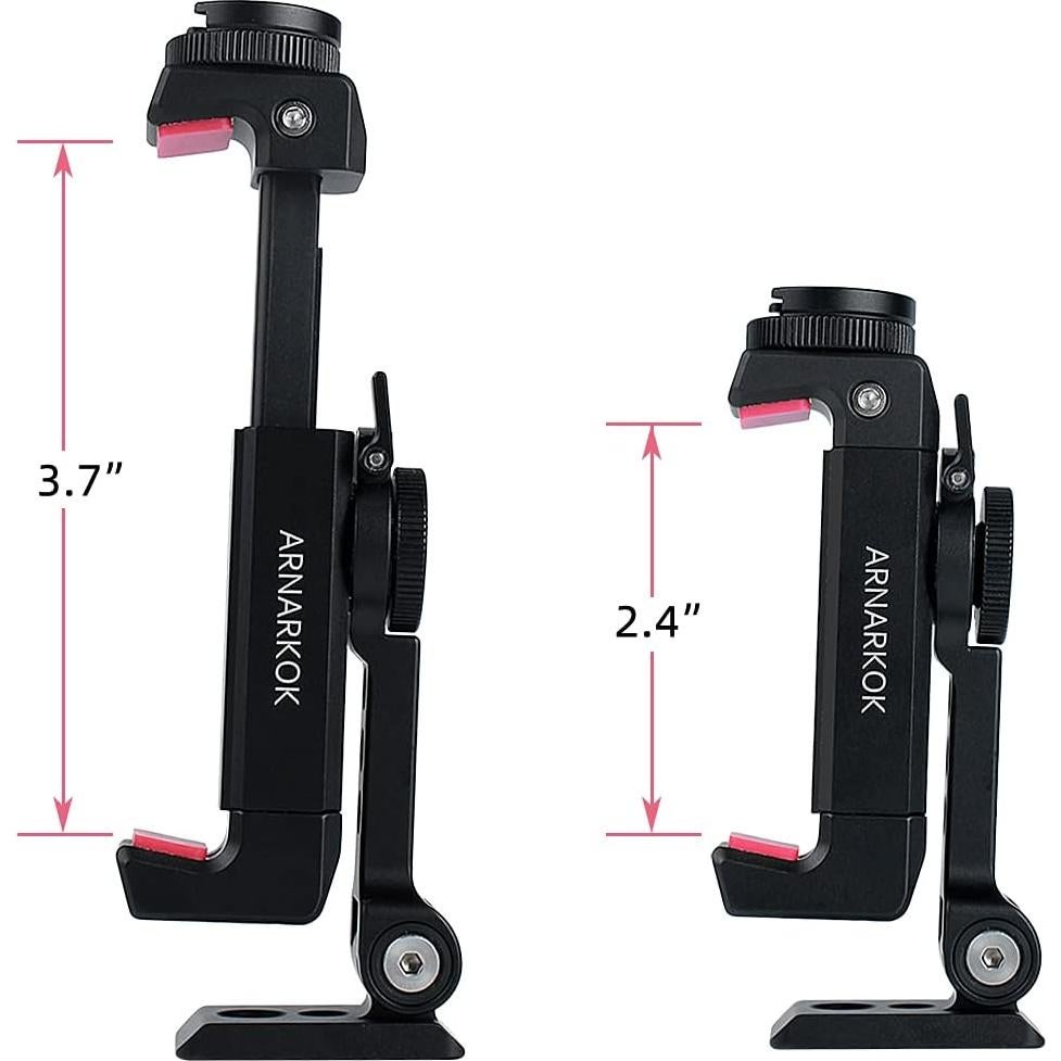 Soporte de trípode de metal ARNARKOK para teléfono celular