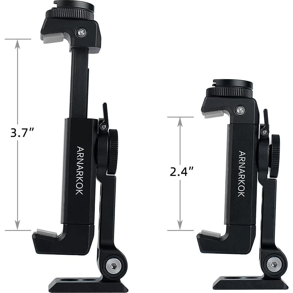 Soporte de trípode de metal ARNARKOK para teléfono celular