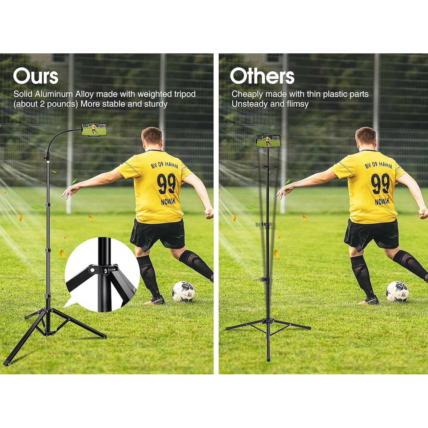 Trípode para teléfono Elitehood PT-02 2.03m con control remoto