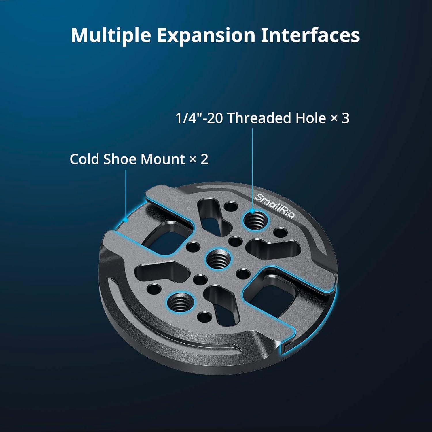 Placa de Montaje Magnética SmallRig para iPhone con Soporte Frío