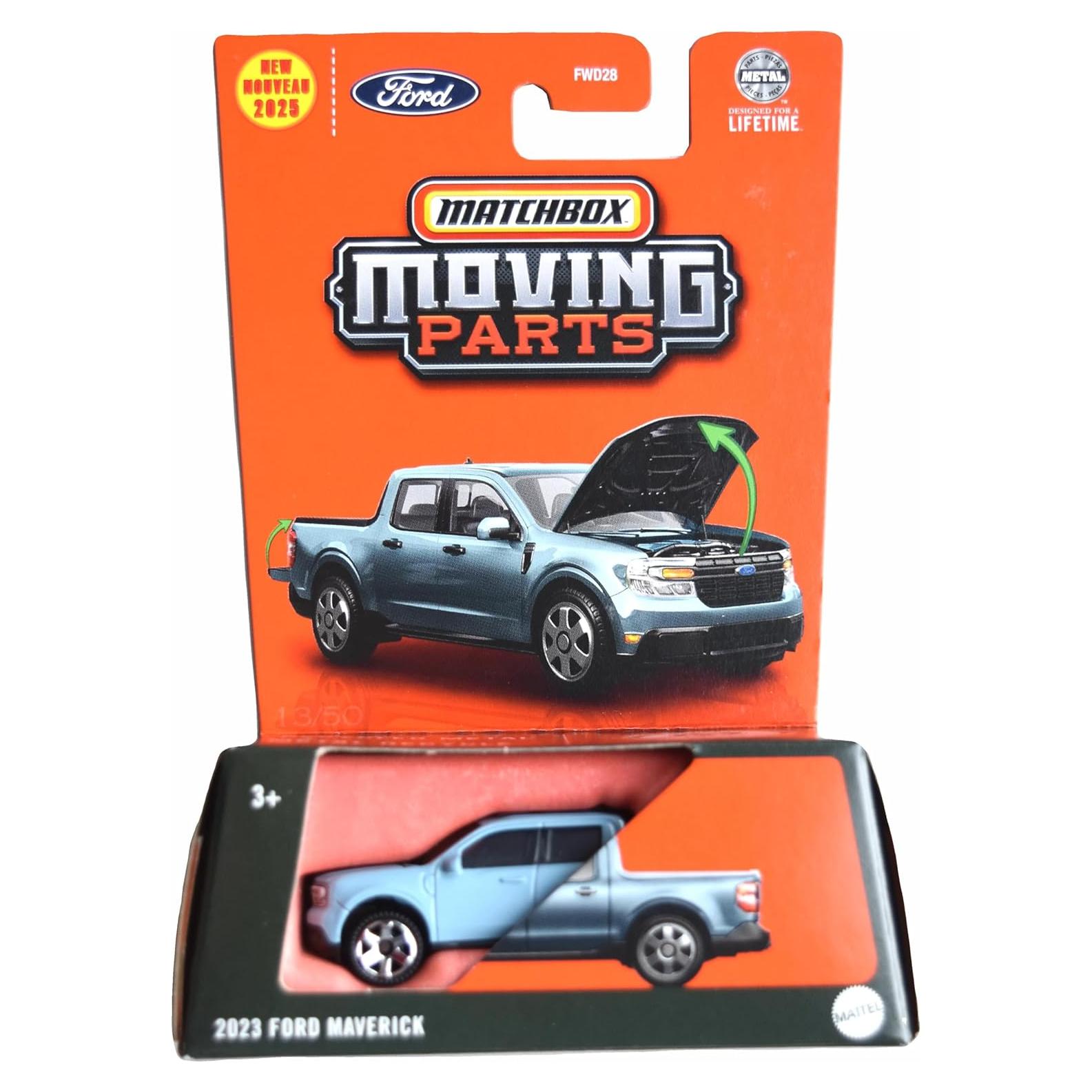 Matchbox 2023 Ford Maverick, Moving Parts [Blue]
