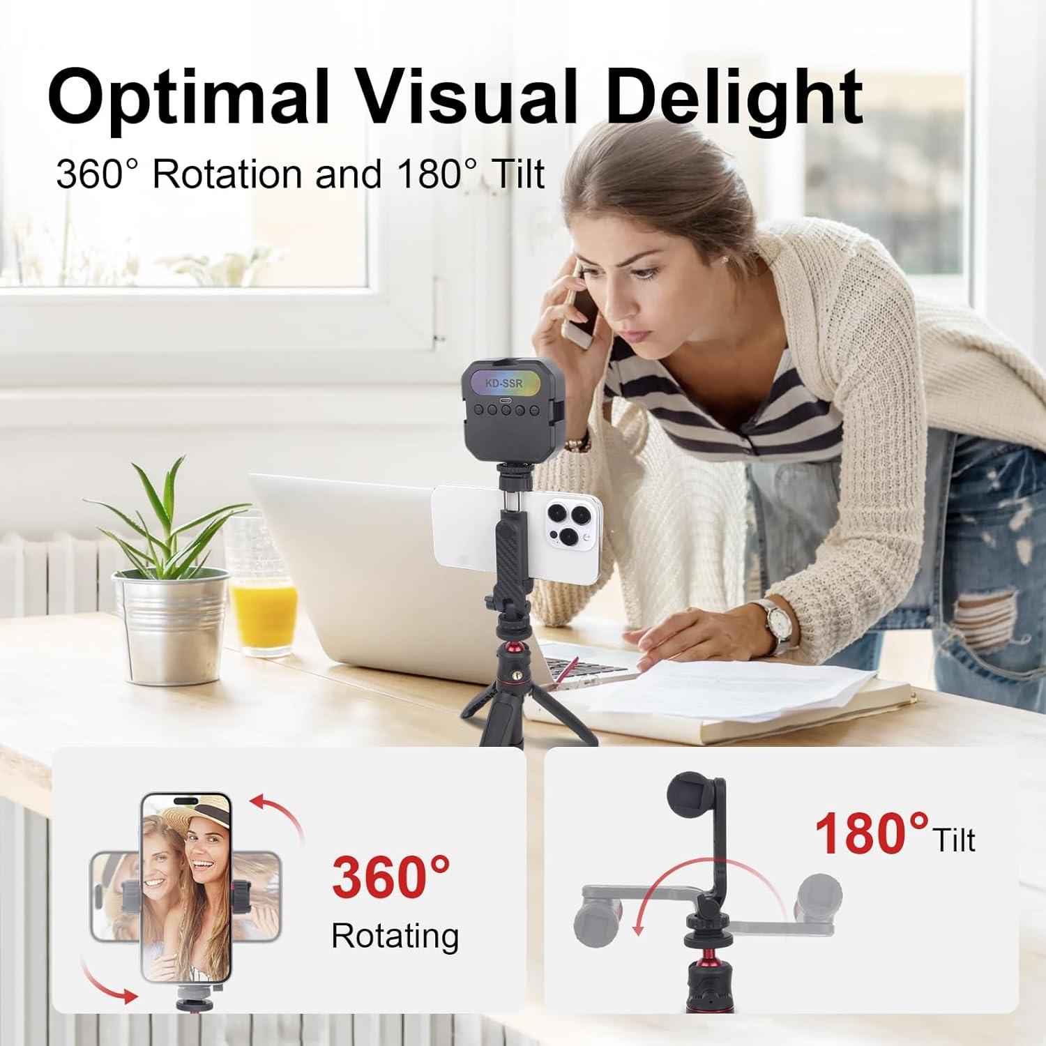 Mini Trípode Extensible Mechrig SY028 para Selfie y Vlogging