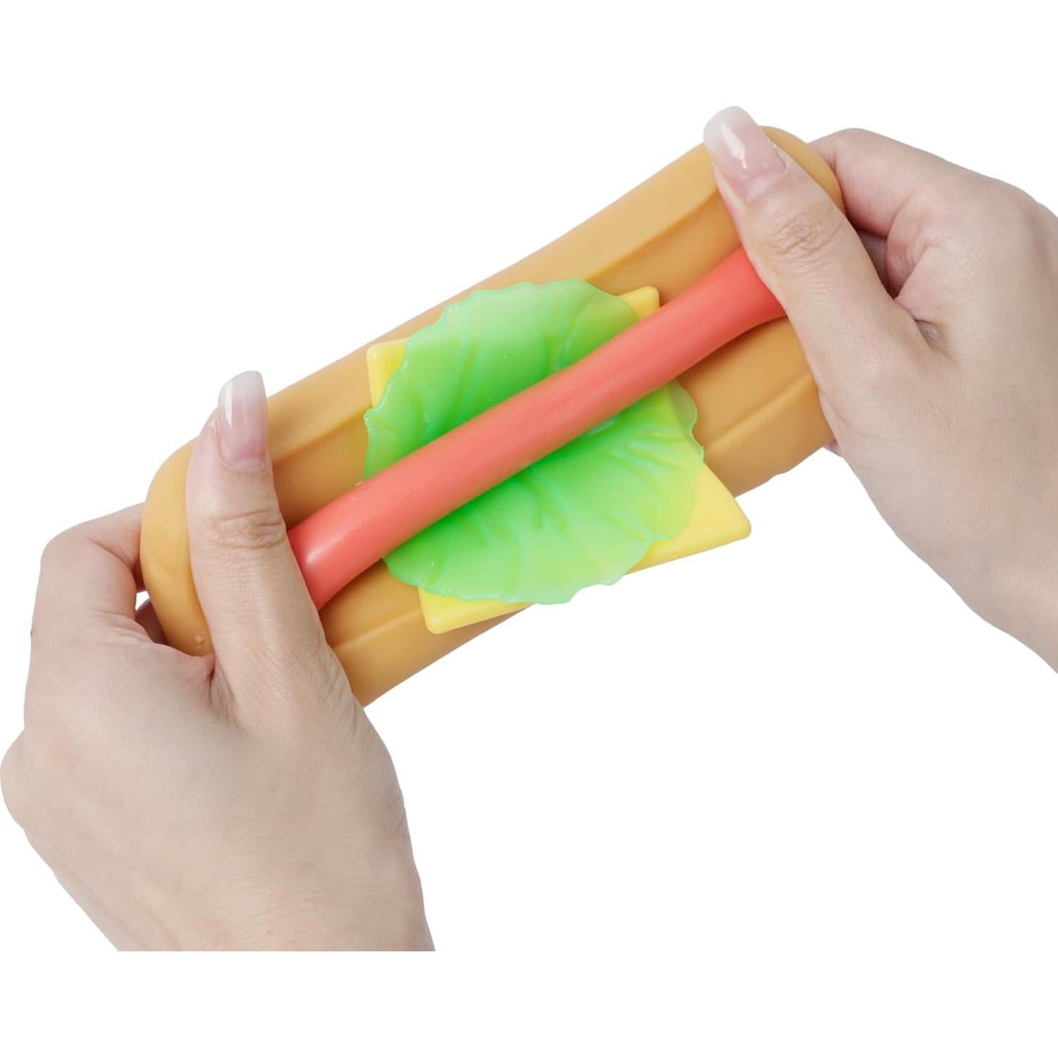 Juguete Squishy Hot Dog Funnysquee Desmontable 7,6 cm